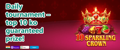 Mega Free Spins Bonanza promotion banner